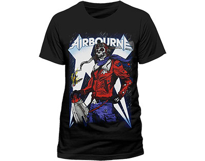 Tričko pánské AIRBOURNE skeleton man