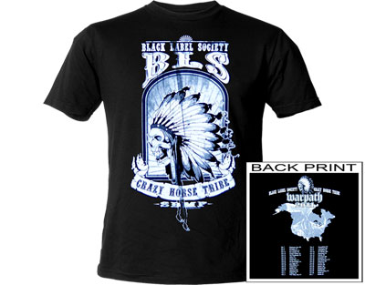 Tričko pánské BLACK LABEL SOCIETY crazy horse t