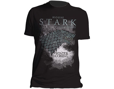 Tričko pánské GAME OF THRONES stark house