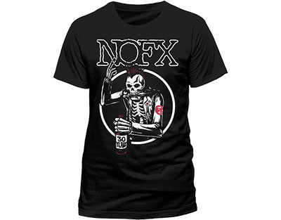 Tričko pánské NOFX old skull