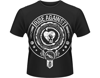 Tričko pánské RISE AGAINST bombs away