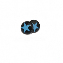 Náušnice Blue Star